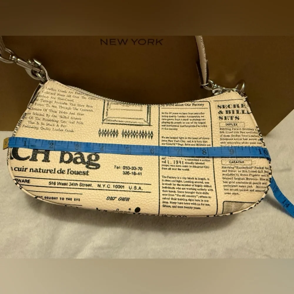 COACH Ashton Beige Shoulder Bag - Picture 9 of 10